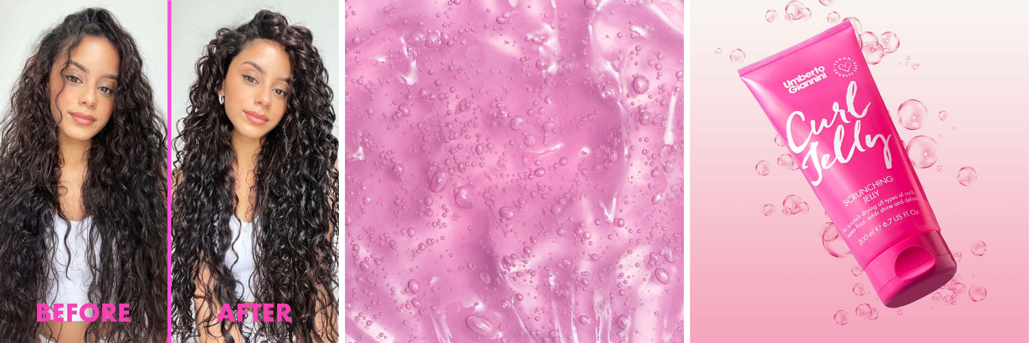Gel pentru definirea buclelor Curl Jelly, 200 ml, Umberto Giannini
